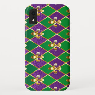 Capa Para iPhone Da Case-Mate Jewelry Background Mardi Gras