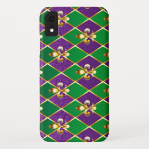 Capa Para iPhone Da Case-Mate Jewelry Background Mardi Gras