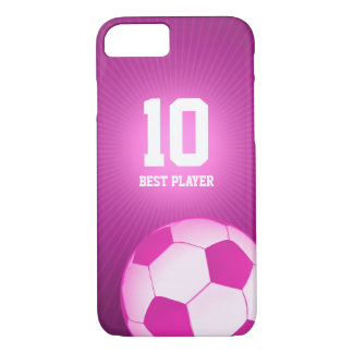 Capa Para iPhone Da Case-Mate Jogador feminino do futebol do futebol | melhor