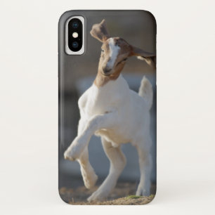 Capa Para iPhone X Jogo da cabra do miúdo