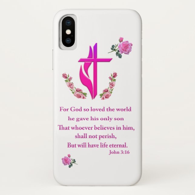 Capa Para iPhone, Case-Mate John 3:16 (Verso)
