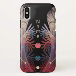 Capa Para iPhone Da Case-Mate Jonglage Abstrato Modern Fantasy Fractal Art Name