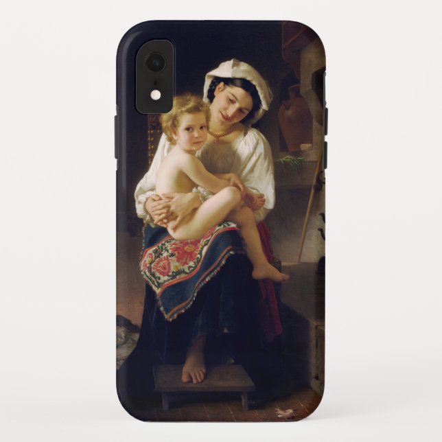 Capa Para iPhone, Case-Mate Jovem Mãe Olhando Para A Criança (Verso)