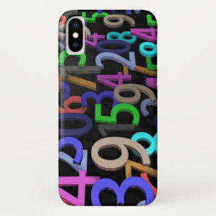 Capa Para iPhone Da Case-Mate Jumble of Numbers Image