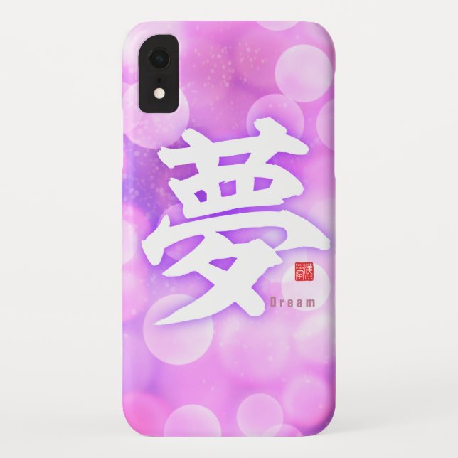 Capa Para iPhone, Case-Mate Kanji - Sonho - (Verso)