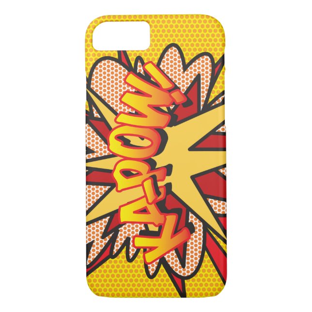 Capa Para iPhone, Case-Mate KAPOW Retro-banda desenhada Pop (Verso)