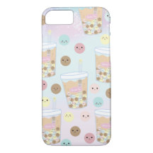 Kawaii Cute Bubble Tea Tapioca Boba Pearl Milk