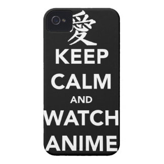 Capa Para iPhone Keep Calm and Watch Anime