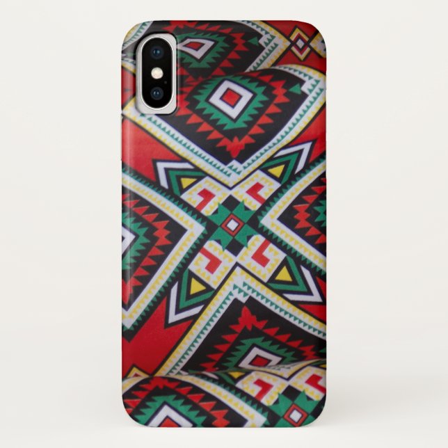 Capa Para iPhone, Case-Mate Kente Geometric Tapestry (Verso)