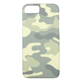 Capa iPhone 8/7 Khaki claro de Camo