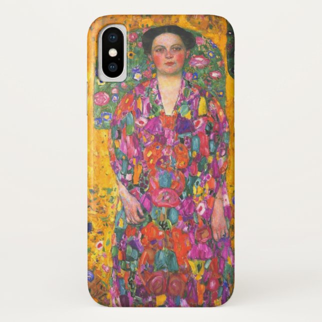 Capa Para iPhone, Case-Mate Klimt Retrato de Eugenia Primavesi (Verso)
