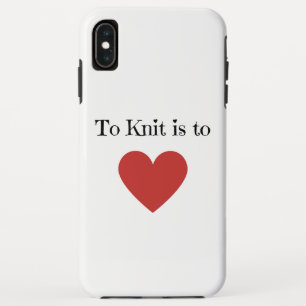 Capa Para iPhone Da Case-Mate Knit é para o Amor -
