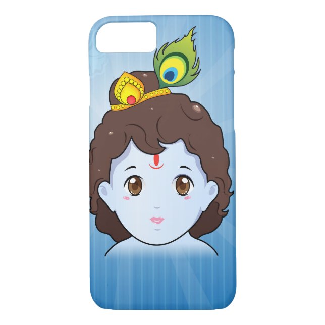 Capa Para iPhone, Case-Mate Krishna bonito (Verso)