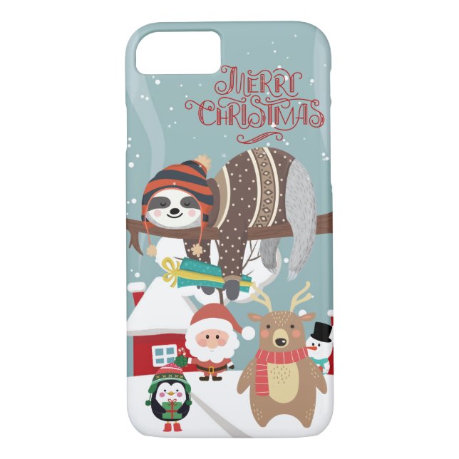 Capa Para iPhone, Case-Mate Lã De Natal E Amigos (Verso)