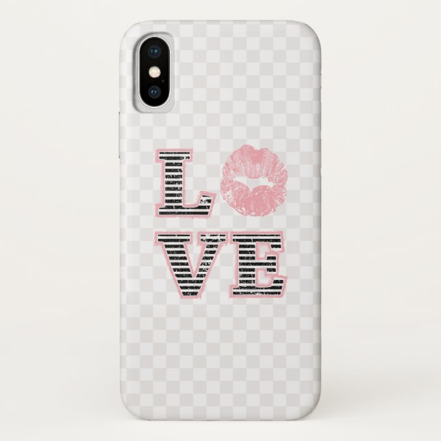 Capa Para iPhone, Case-Mate Lábios do amor (Verso)