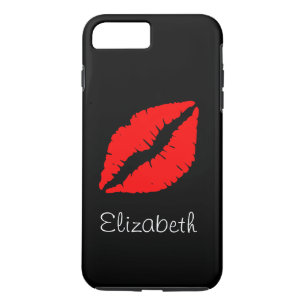 Capa Para iPhone Da Case-Mate Lábios Pretos Personalizados Simples