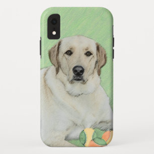 Capa Para iPhone Da Case-Mate Labrador Amarelo - Impressão de Retriever e Tênis