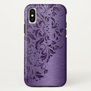 Capa Para iPhone Da Case-Mate Lace Floral Puro Profundo