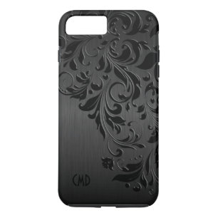 Capa Para iPhone Da Case-Mate Lace Preto e Preto Metálico