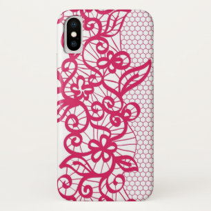 Capa Para iPhone X Laço vermelho