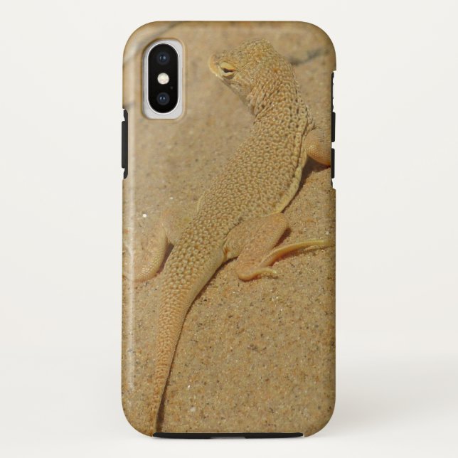 Capa Para iPhone, Case-Mate Lagarto-de-dedos-frangiados-do-Mojave (Verso)