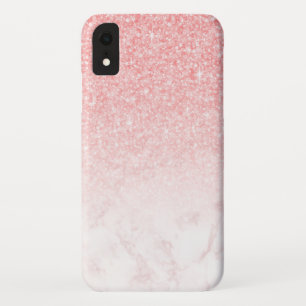 Capa Para iPhone Da Case-Mate Lâmpada cor-de-rosa e rosa-ouro-mácula ombre