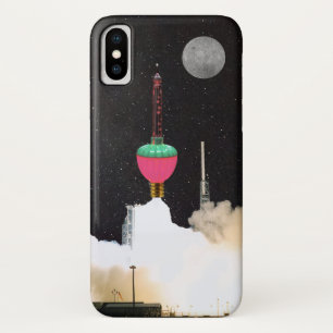 Capa Para iPhone X Lançamento de Luz de Bolha