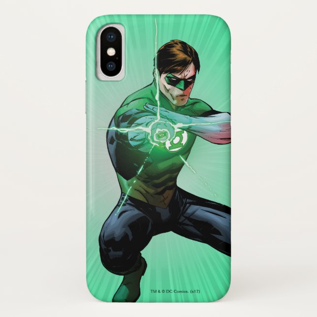 Capa Para iPhone, Case-Mate Lanterna Verde e Anel Brilhante (Verso)