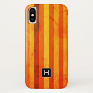 Capa Para iPhone Da Case-Mate Laranja Vermelho Laranja Quente Monograma