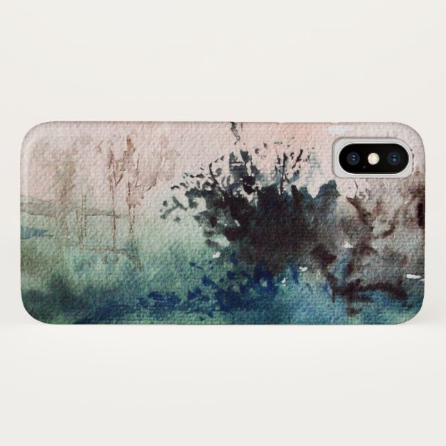 CAPA PARA iPhone, Case-Mate  LATERAL DA PAISAGEM DA TÚSCULA MAREMMA (Verso (Horizontal))