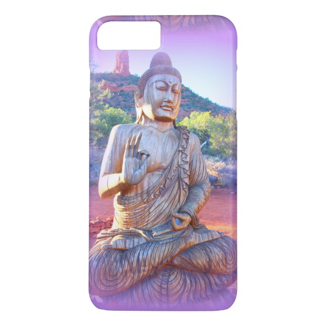 Capa Para iPhone, Case-Mate lavanda aura buddha (Verso)