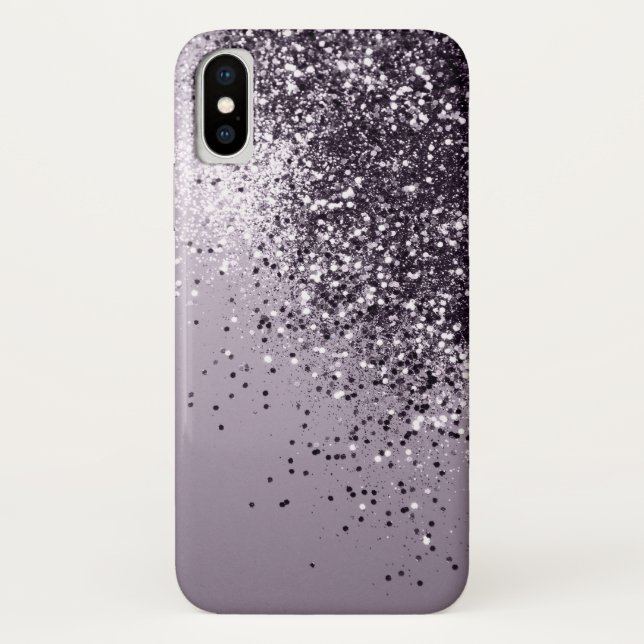 Capa Para iPhone, Case-Mate Lavanda com brilho no dia 1 (Verso)