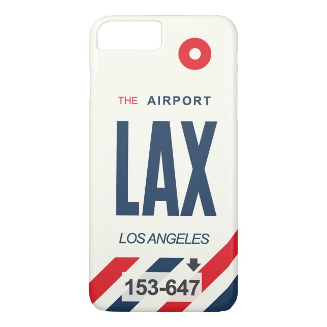 Capa Para iPhone, Case-Mate LAX Airport 7 PLUS iPhone cobertas (Verso)