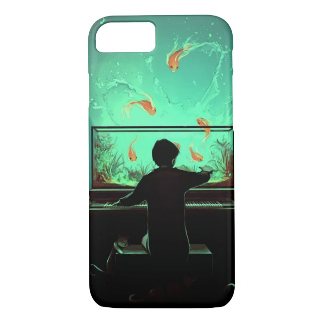 Capa Para iPhone, Case-Mate Le Pianoquarium (Verso)