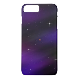 Capa iPhone 8 Plus/7 Plus Legal Arte Espachante Preta e Roxa