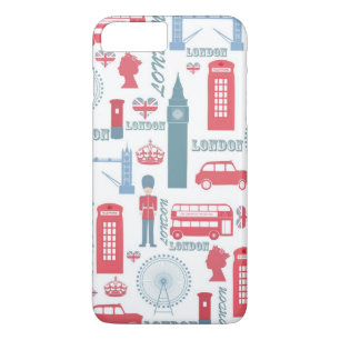 Capa iPhone 8 Plus/7 Plus Legal padrão de ilustrações da Trendy Vintage L