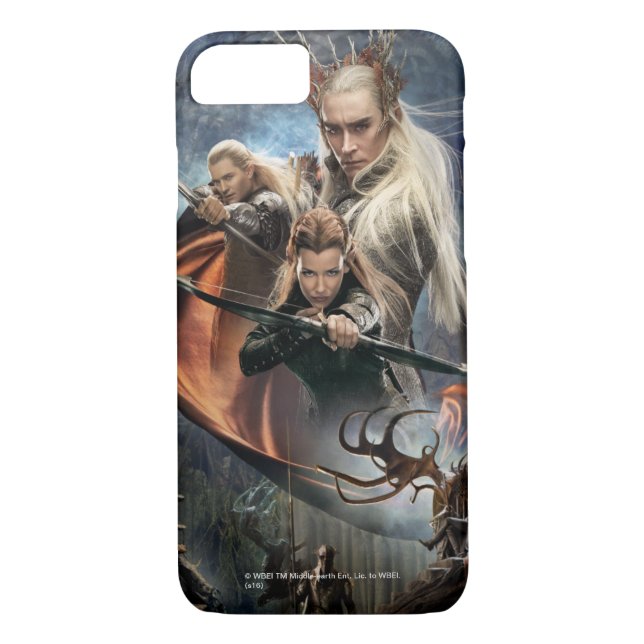 Capa Para iPhone, Case-Mate LEGOLAS GREENLEAF™, TAURIEL™ e Thranduil (Verso)