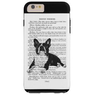 Capa Tough Para iPhone 6 Plus LEITURA DE cheio EM UM CACHORRO DE EXCELENTE!