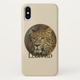Capa Para iPhone X Leopardo Lovers Art