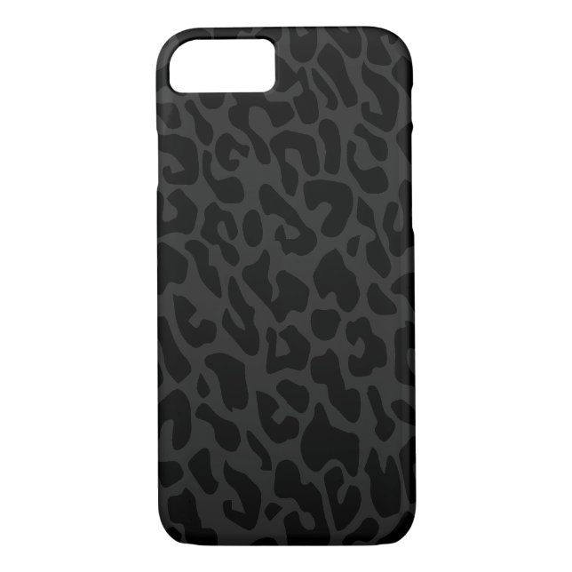 Capa Para iPhone, Case-Mate leopardo negro (Verso)