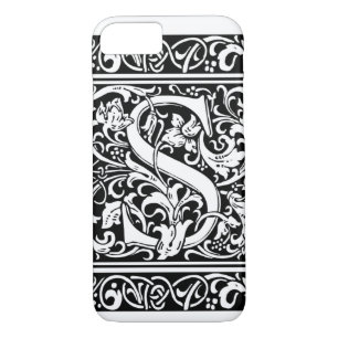 Capa Para iPhone Da Case-Mate Letra S Monograma Medieval Art Nouveau