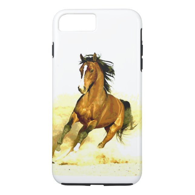 Capa Para iPhone, Case-Mate Liberdade - Cavalo Corrente (Verso)