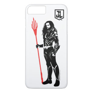 Capa Para iPhone Da Case-Mate Liga da Justiça  Arte de Pop Aquaman Pose Noir
