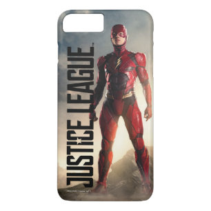 Capa Para iPhone Da Case-Mate Liga da Justiça Flash no campo de batalha