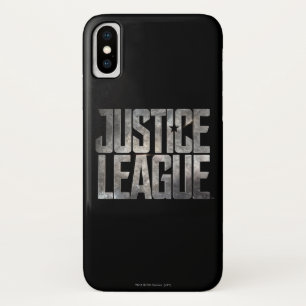 Capa Para iPhone Da Case-Mate Liga da Justiça Logotipo Metálico da Liga da Jus