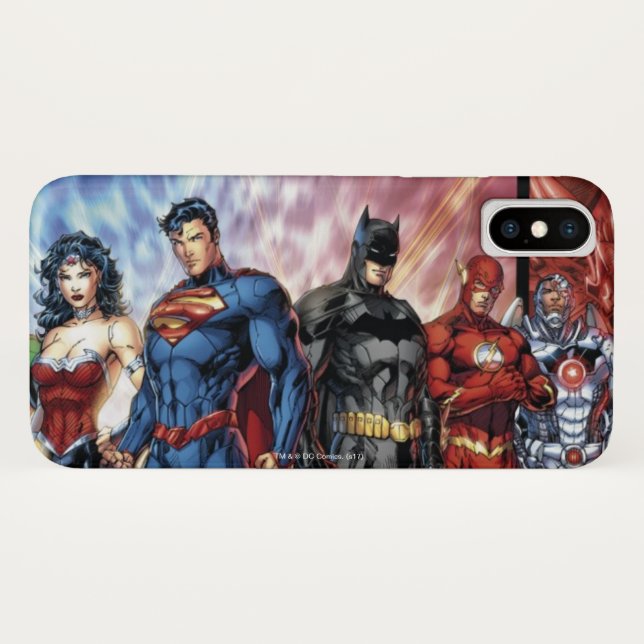 Capa Para iPhone, Case-Mate Liga da Justiça | Novo 52 Liga da Justiça (Verso (Horizontal))