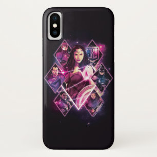 Capa Para iPhone X Liga da Justiça Painéis do grupo galáctico em lo