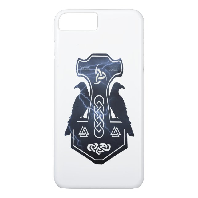 Capa Para iPhone, Case-Mate Lightning Bolt Thor's Hammer (Verso)