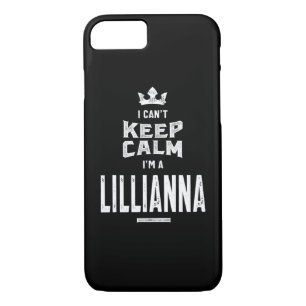 Capa iPhone 8/7 Lillianna Personalized Name Birthday Gift