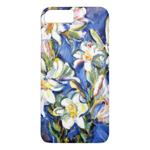 Capa iPhone 8 Plus/7 Plus Lily, pintura floral